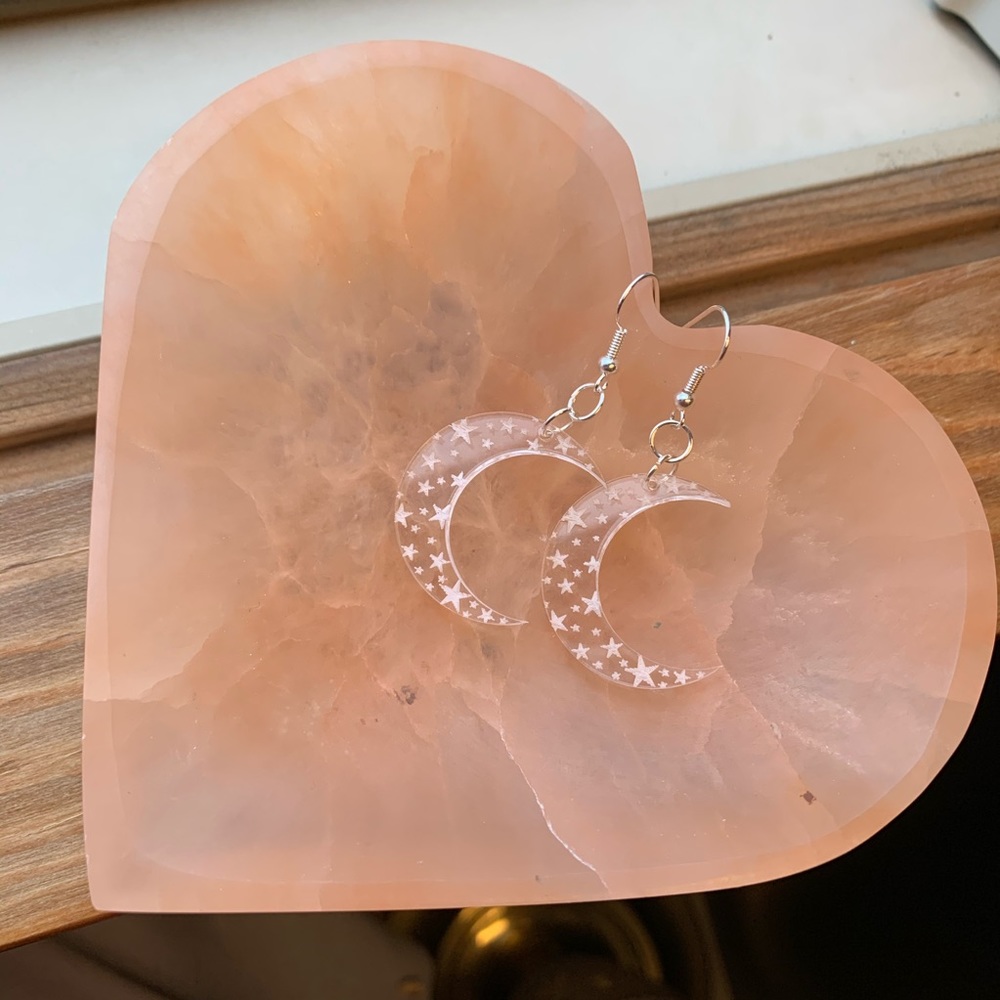 Moon earrings